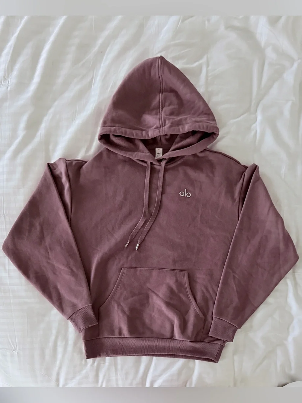 Alo Yoga Accolade Hoodie Smoky Quartz